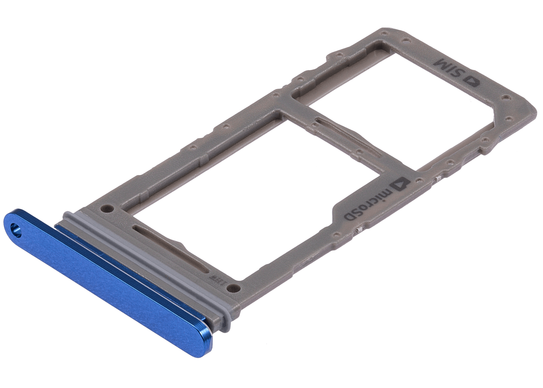 Replacement Single Sim Card Tray Compatible For Samsung Galaxy Note 10 Plus / 5G (Aura Blue)