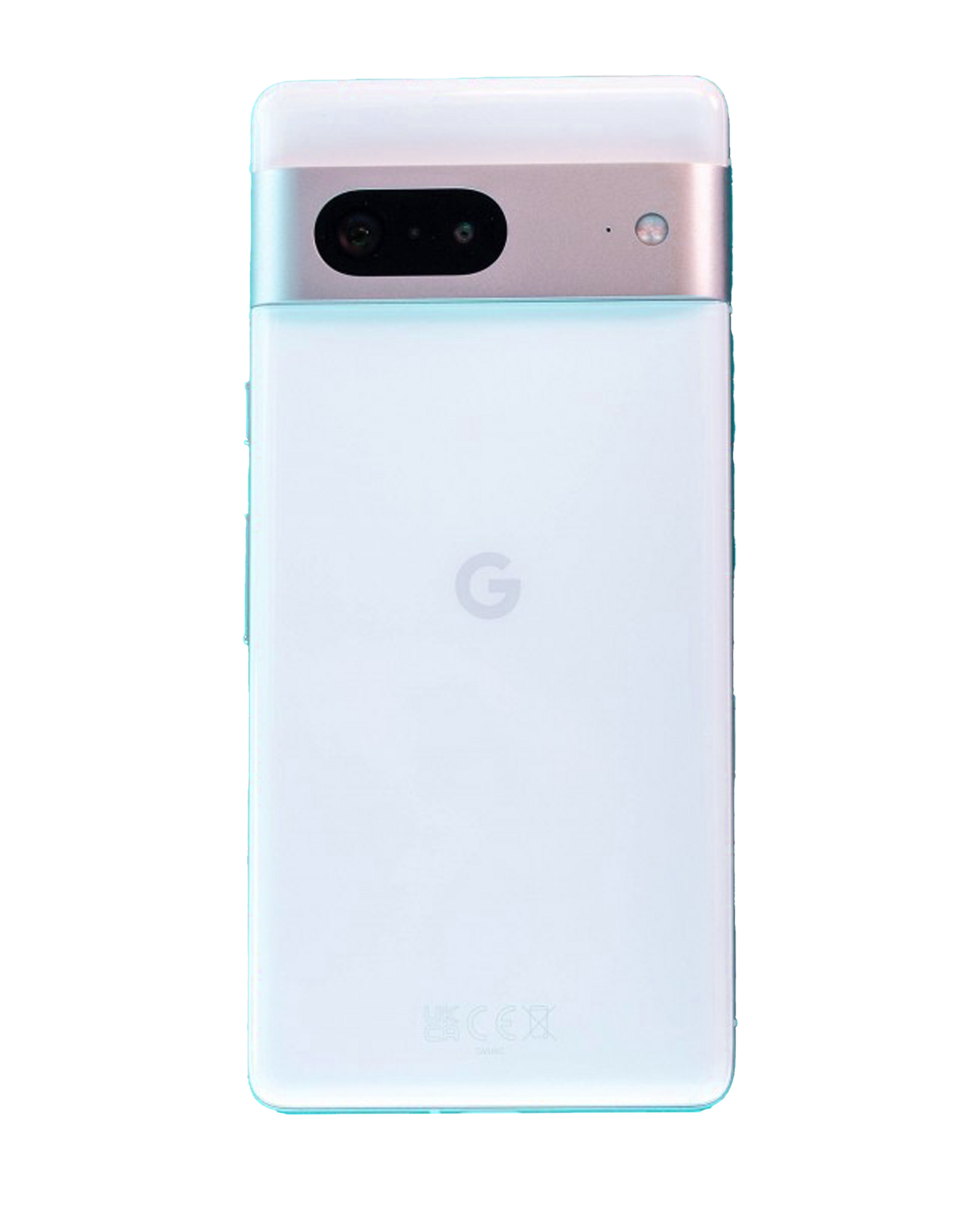 Back Housing Compatible For Google Pixel 7 Replacement (Genuine OEM) (Snow)