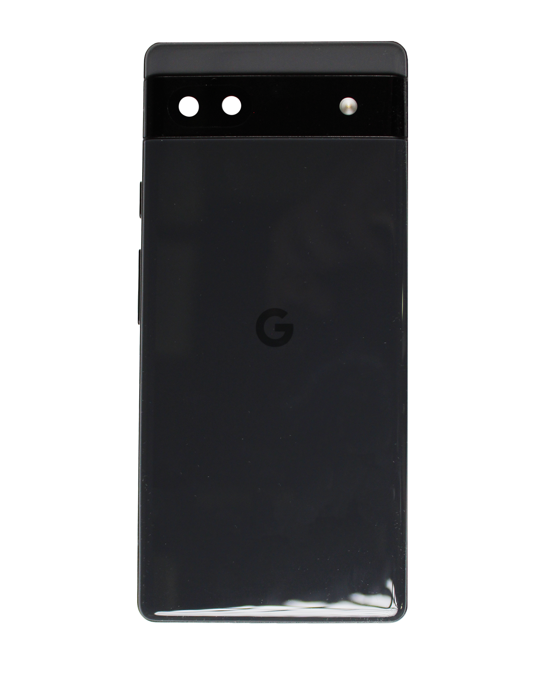 Back Housing for Google Pixel 6a Replacement (Used OEM Pull: Grade B/C) (Charcoal)