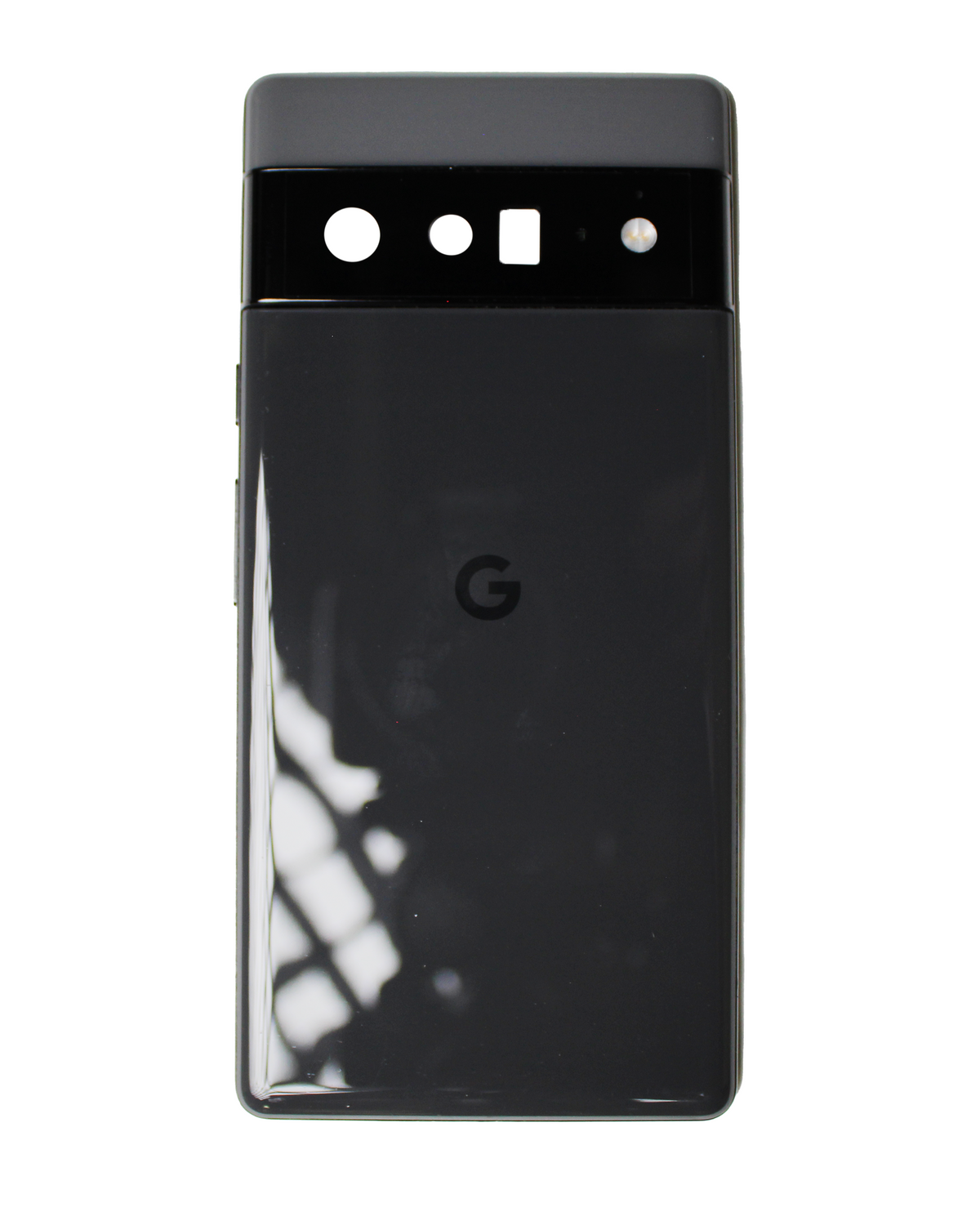 Back Housing Compatible For Google Pixel 6 Pro Replacement (Used OEM Pull: Grade B/C) (Stormy Black)