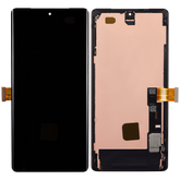 Replacement OLED Assembly With Frame (Without Finger Print Sensor) Compatible For Google Pixel 7 Pro (Vemake) (All Colors)