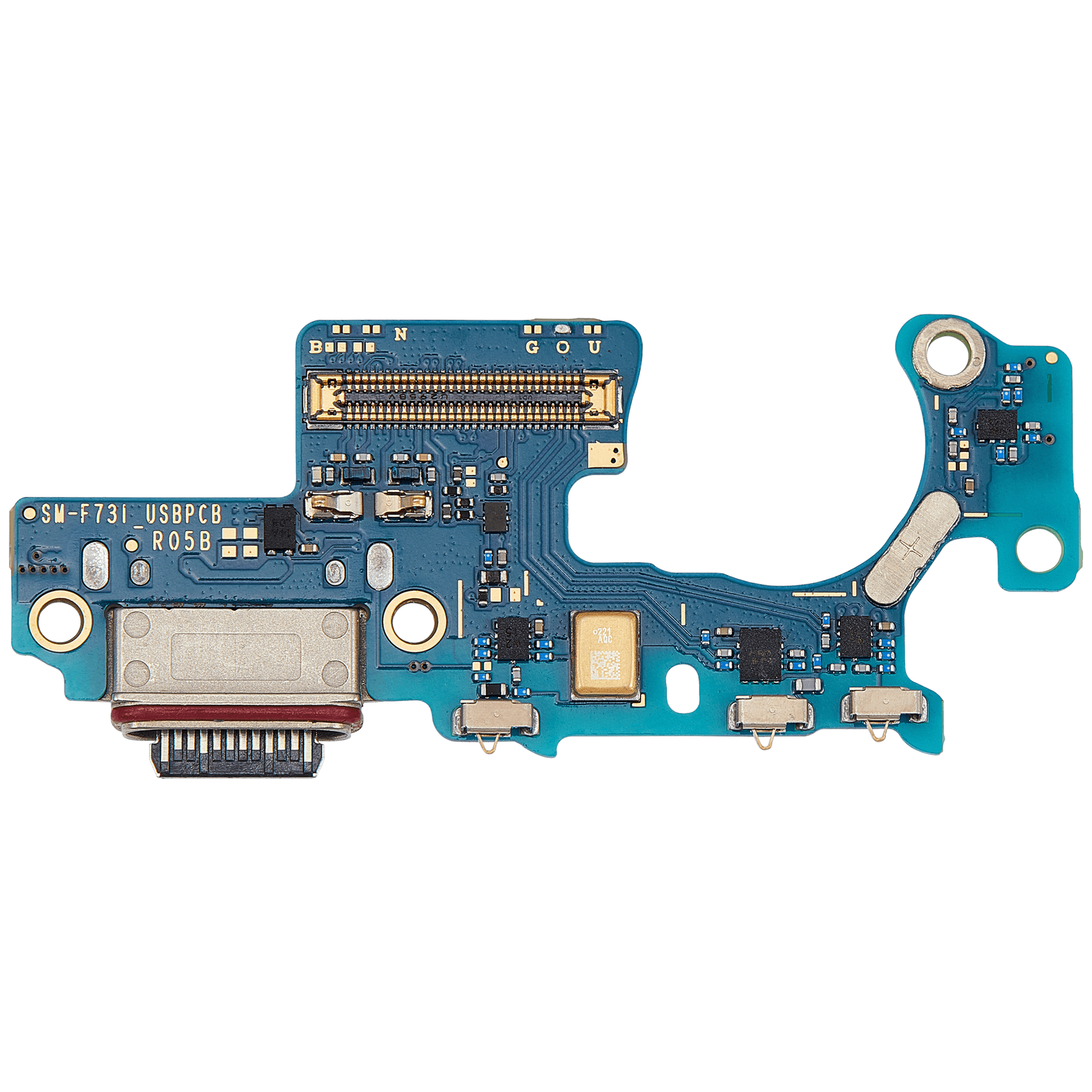 Replacement Charging Port Board Compatible For Samsung Galaxy Z Flip 5 (F731) (Dual Card Version) (Premium)