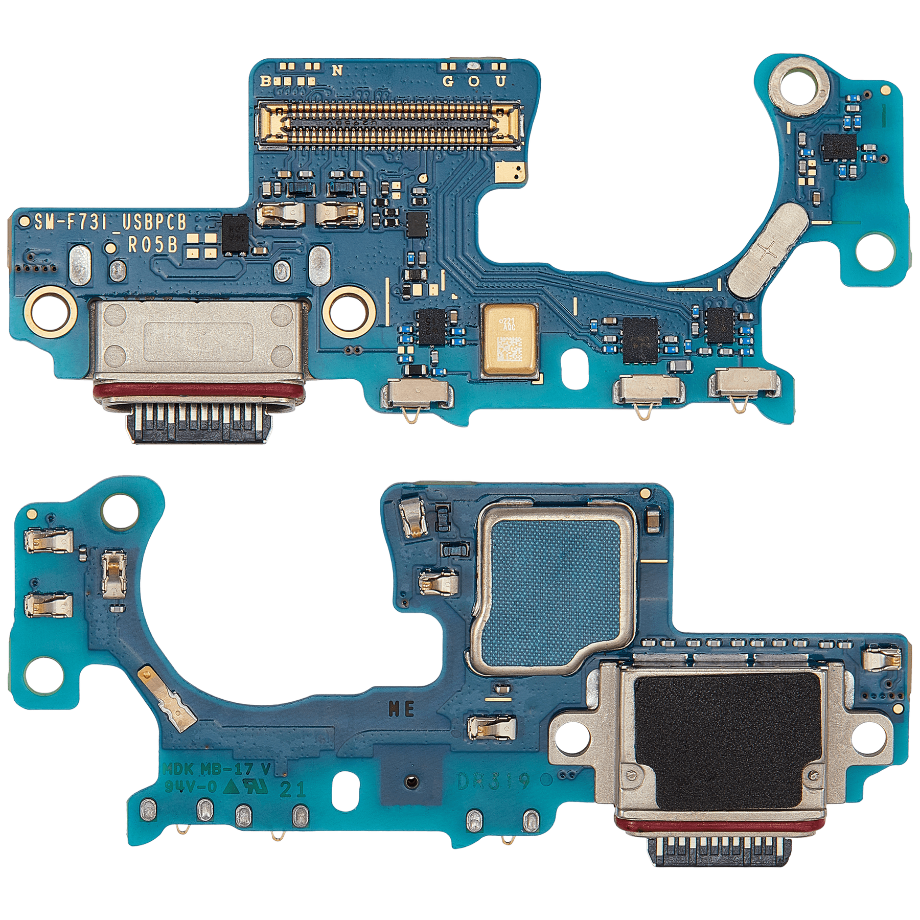 Replacement Charging Port Board Compatible For Samsung Galaxy Z Flip 5 (F731) (Dual Card Version) (Premium)