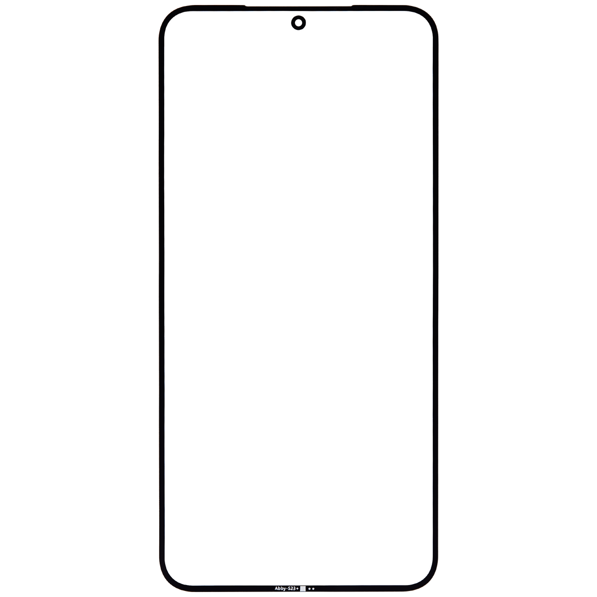 2 in 1 Front Glass With OCA Pre-Installed Compatible For Samsung Galaxy S23 Plus 5G Replacement