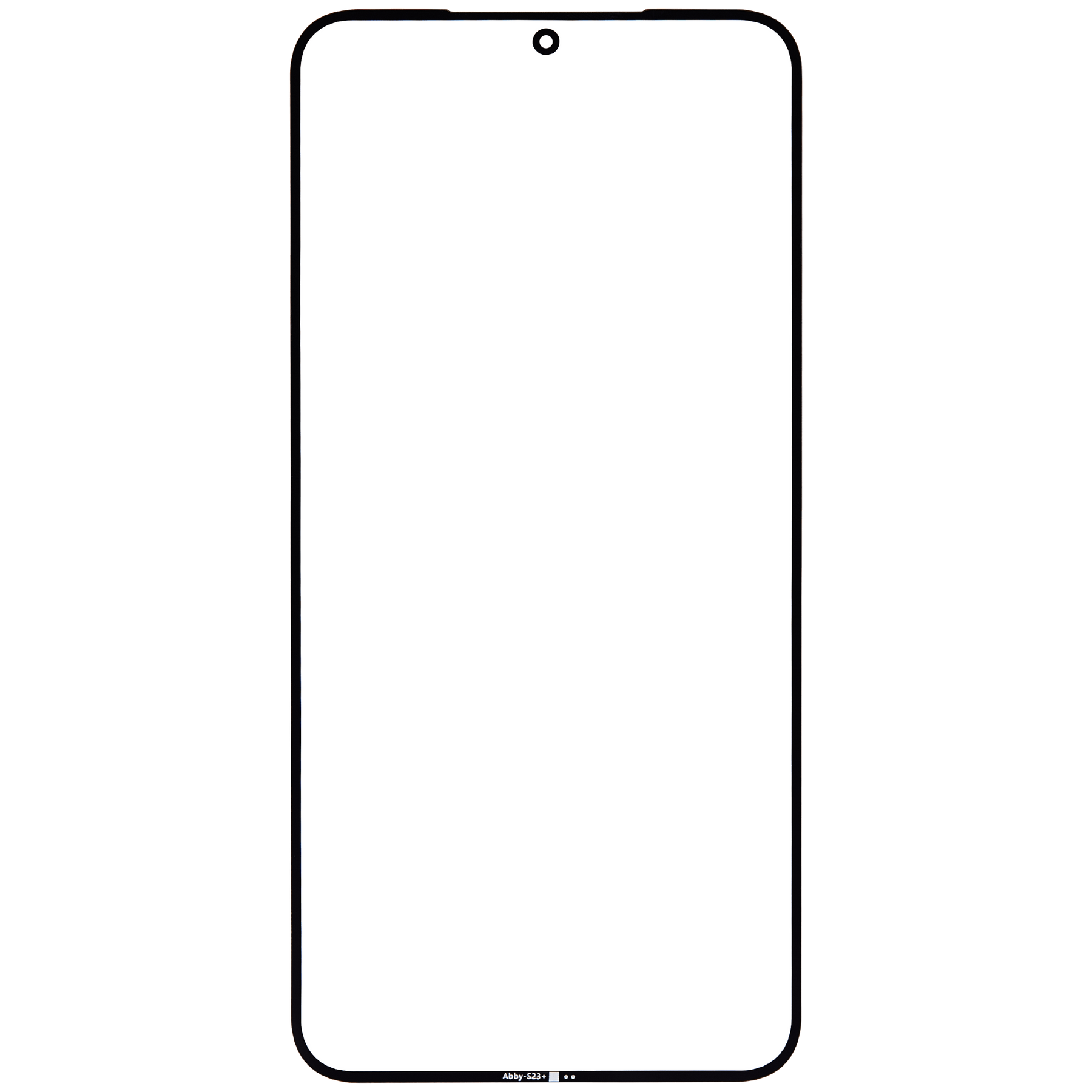 2 in 1 Front Glass With OCA Pre-Installed Compatible For Samsung Galaxy S23 Plus 5G Replacement