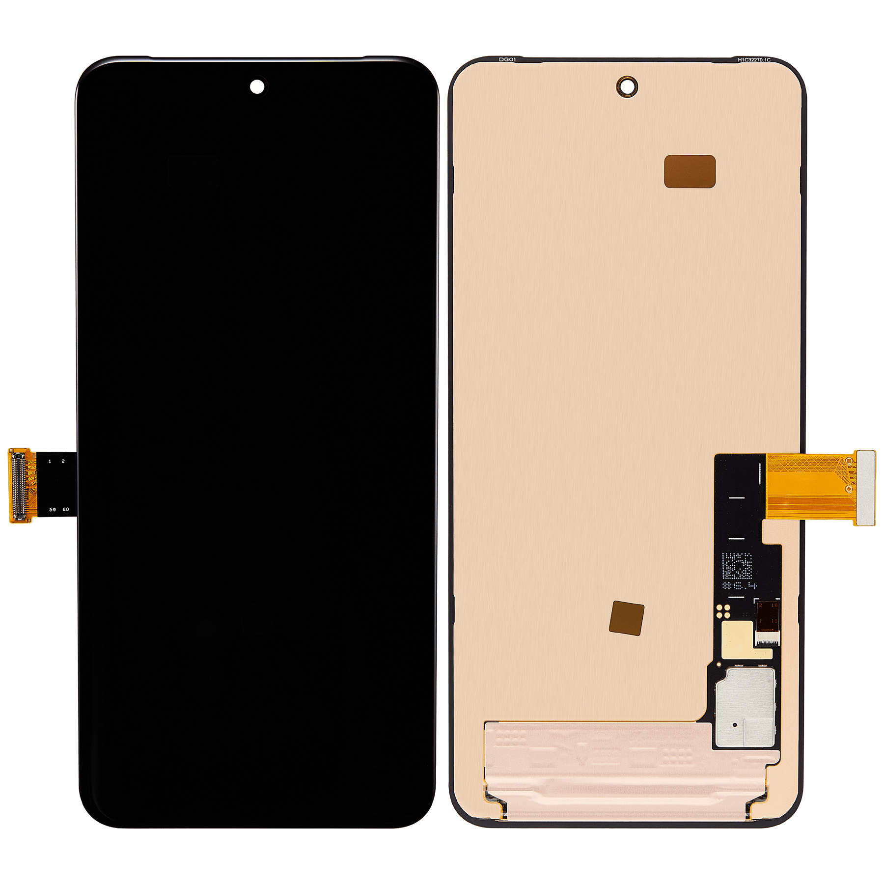 OLED Assembly Without Frame (Without Finger Sensor) Compatible For Google Pixel 8 Replacement(Refurbished) (All Colors)