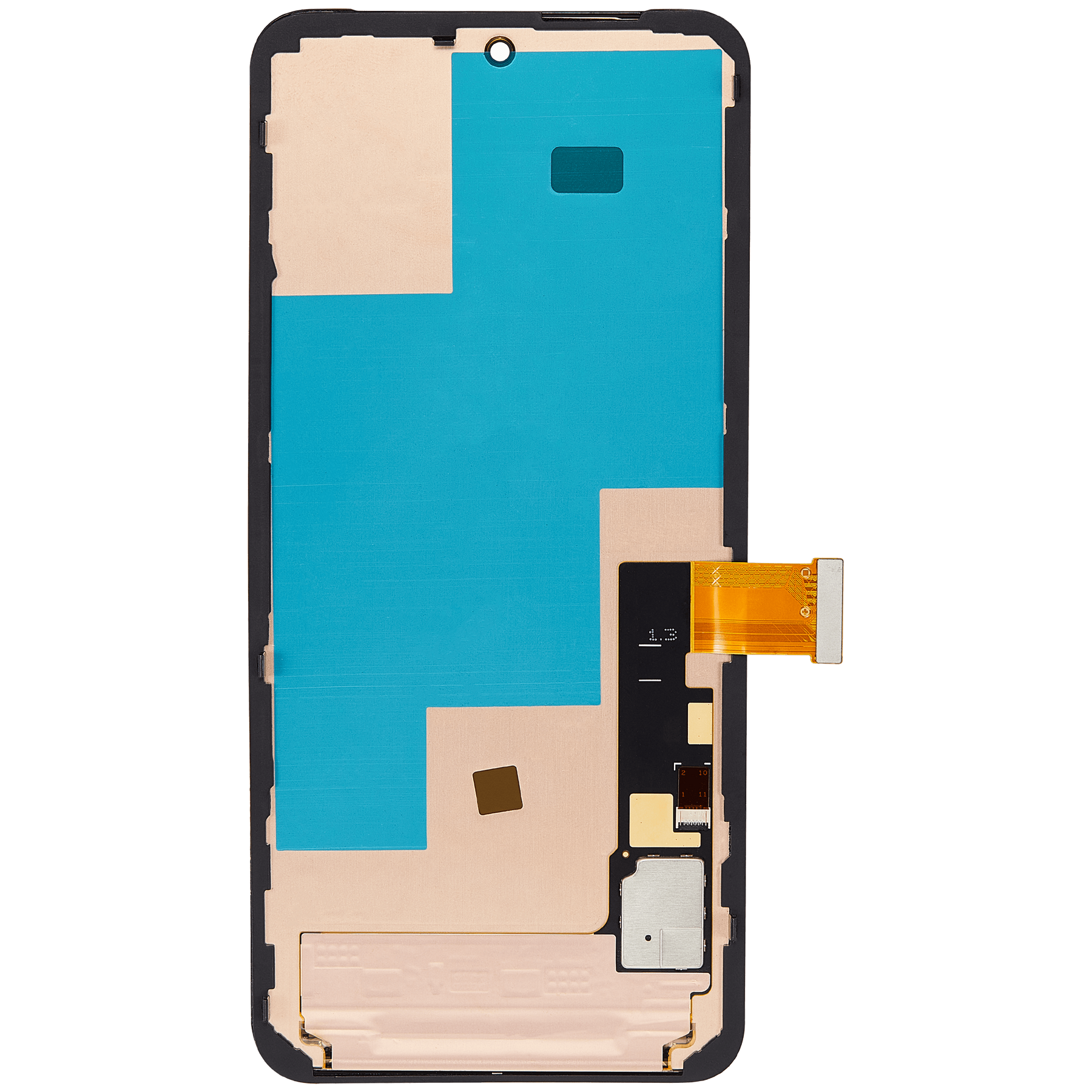 OLED Assembly With Frame Replacement (Without Finger Sensor) Compatible For Google Pixel 8 (Refurbished) (All Colors)