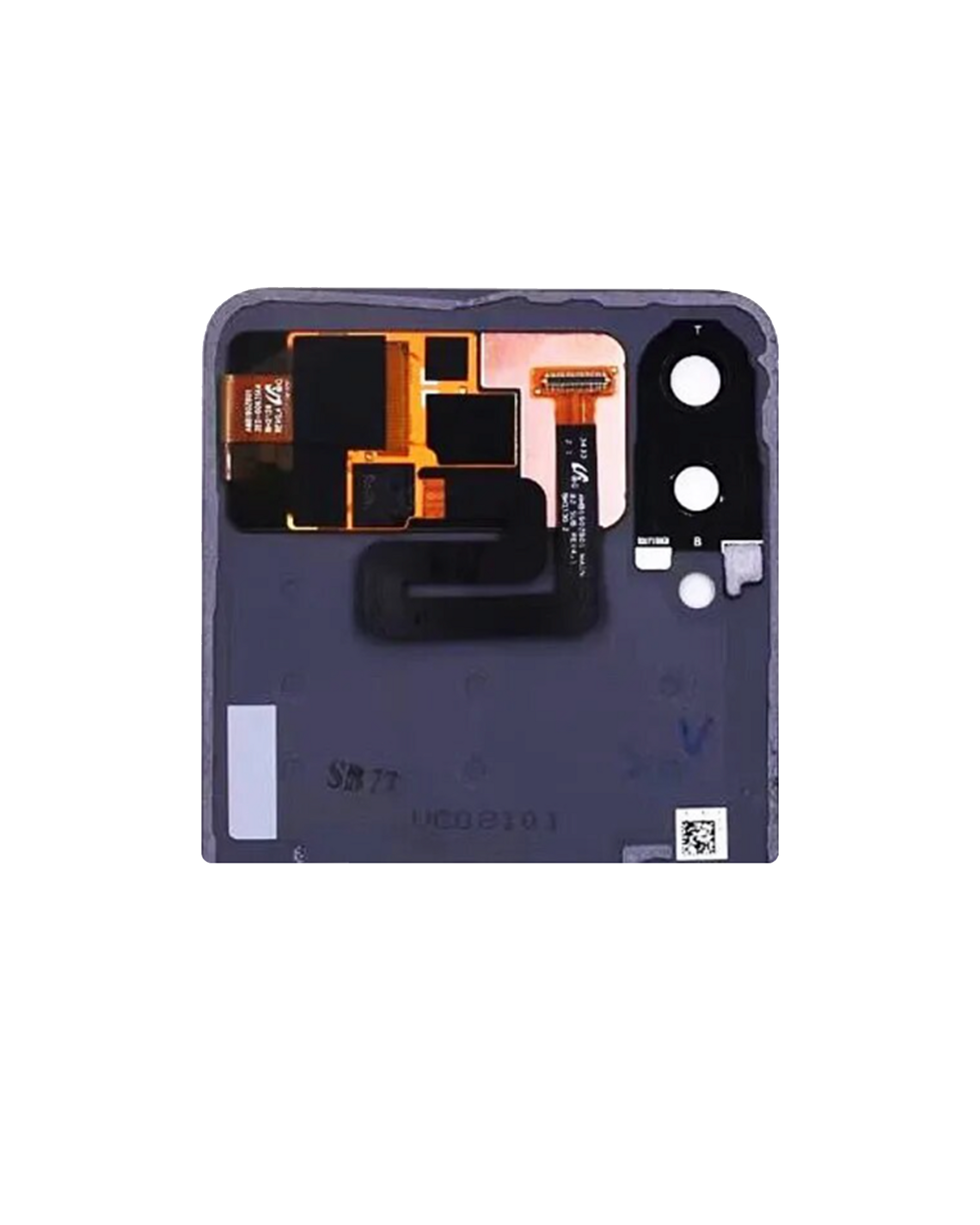 Replacement Outer OLED Assembly Compatible For Samsung Galaxy Z Flip 3 5G (US & International) (Service Pack) (Lavender)