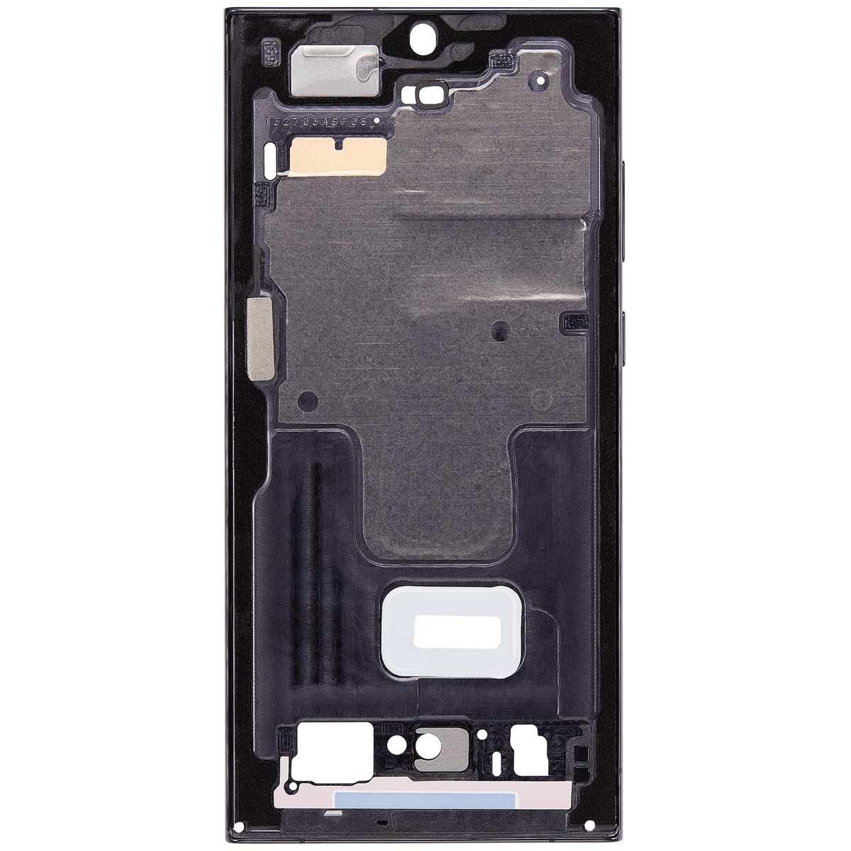 Replacement Mid-Frame Housing Compatible For Samsung Galaxy S23 Ultra 5G (US & International Version) (Graphite)