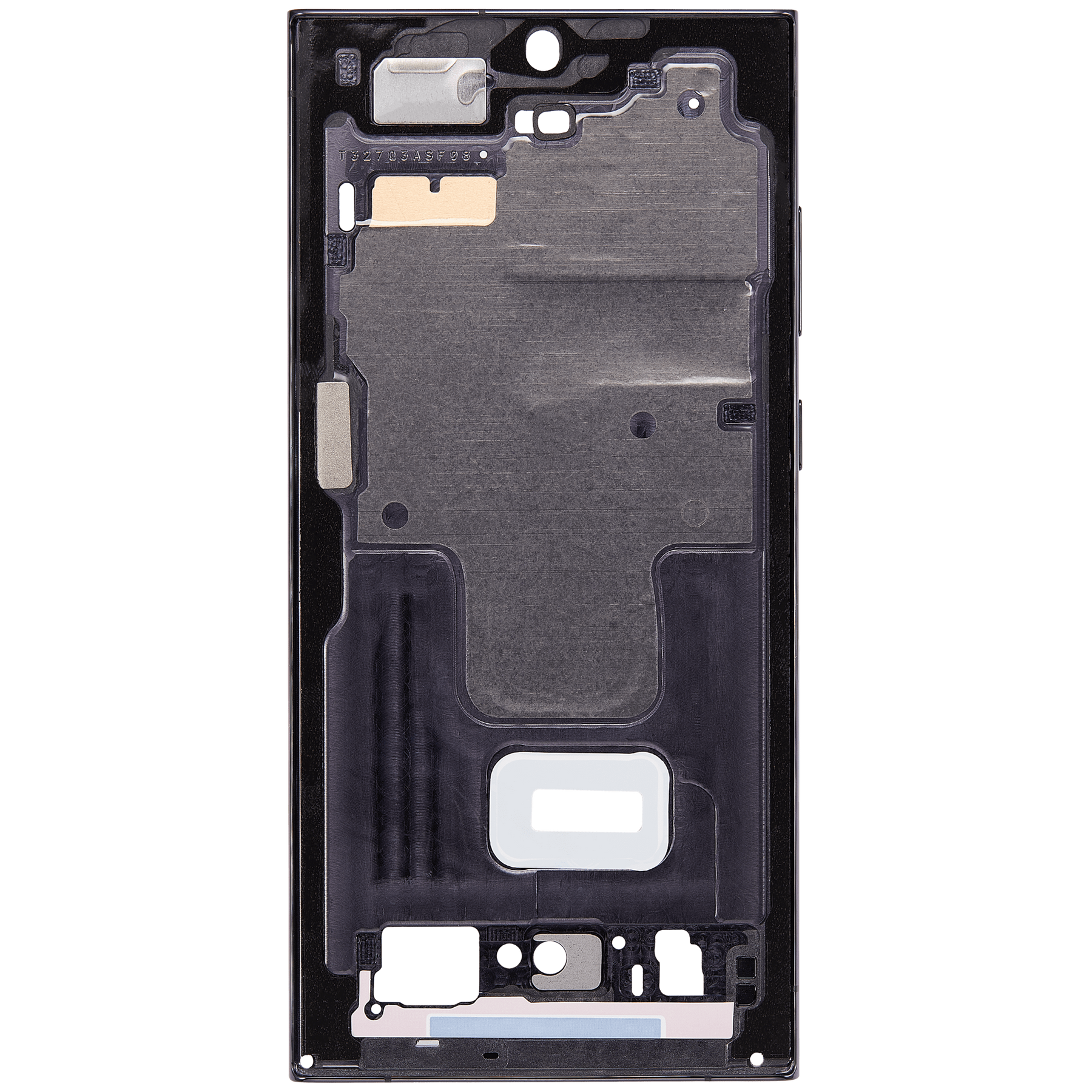 Replacement Mid-Frame Housing Compatible For Samsung Galaxy S23 Ultra 5G (US & International Version) (Graphite)