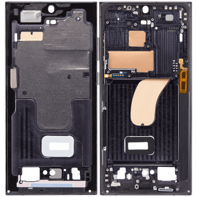 Replacement Mid-Frame Housing Compatible For Samsung Galaxy S23 Ultra 5G (US & International Version) (Graphite)