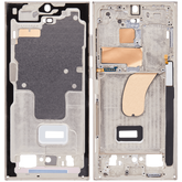 Mid-Frame Housing Compatible For Samsung Galaxy S23 Ultra 5G Replacement (US & International Version) (Cream)