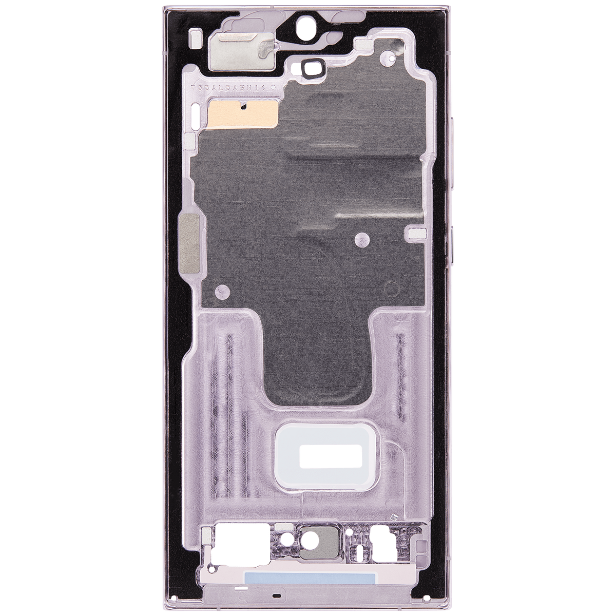 Replacement Mid-Frame Housing Compatible For Samsung Galaxy S23 Ultra 5G by MacFactory.Store (US & International Version) (Lavender)