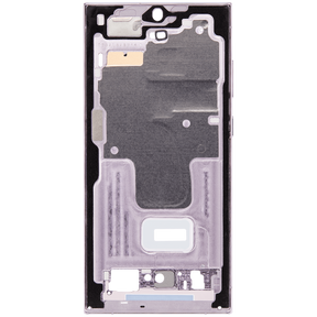 Replacement Mid-Frame Housing Compatible For Samsung Galaxy S23 Ultra 5G by MacFactory.Store (US & International Version) (Lavender)