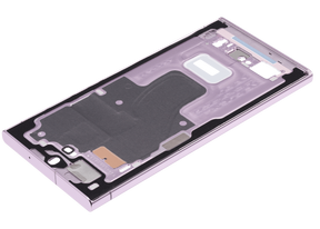 Replacement Mid-Frame Housing Compatible For Samsung Galaxy S23 Ultra 5G by MacFactory.Store (US & International Version) (Lavender)