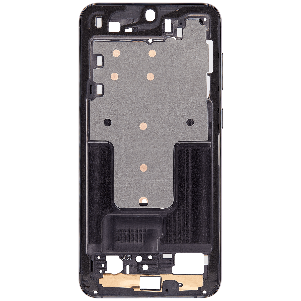 Replacement Mid-Frame Housing Compatible For Samsung Galaxy S23 Plus 5G (US & International Version) (Phantom Black)