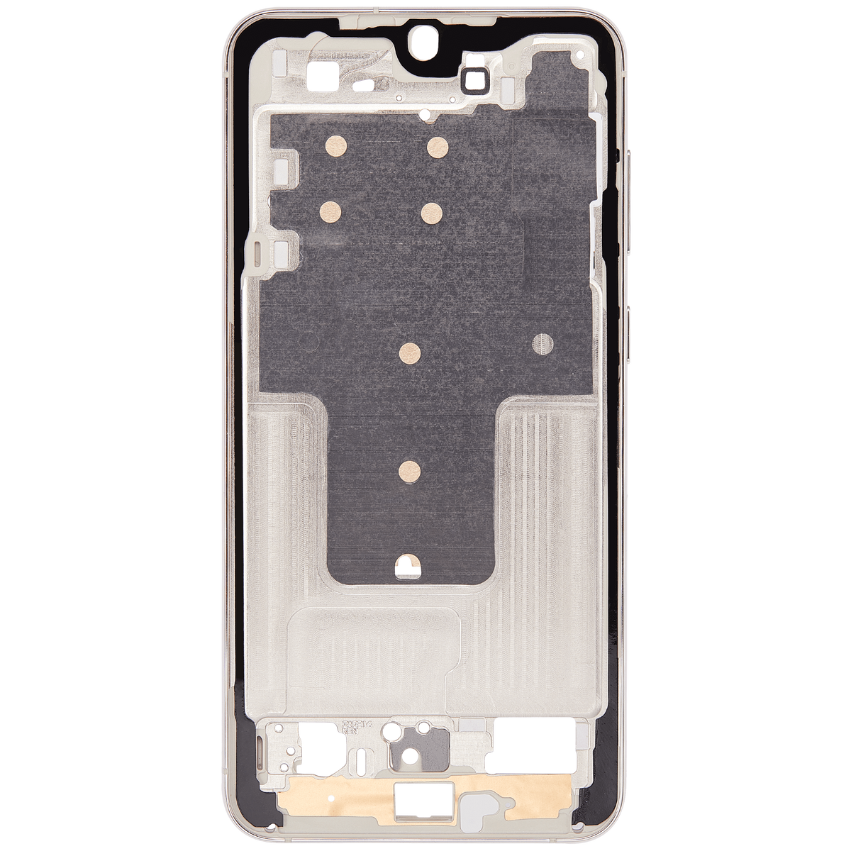 Mid-Frame Housing Compatible For Samsung Galaxy S23 Plus 5G  Replacement(US & International Version) (Cream)