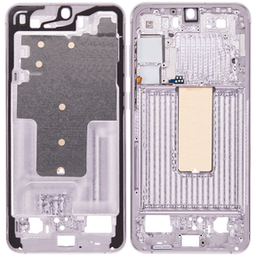 Replacement Mid-Frame Housing Compatible For Samsung Galaxy S23 Plus 5G by MacFactory.Store (US & International Version) (Lavender)