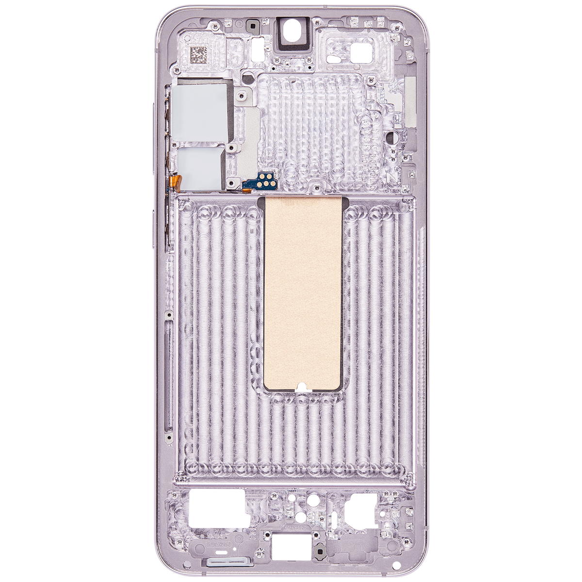 Replacement Mid-Frame Housing Compatible For Samsung Galaxy S23 Plus 5G by MacFactory.Store (US & International Version) (Lavender)