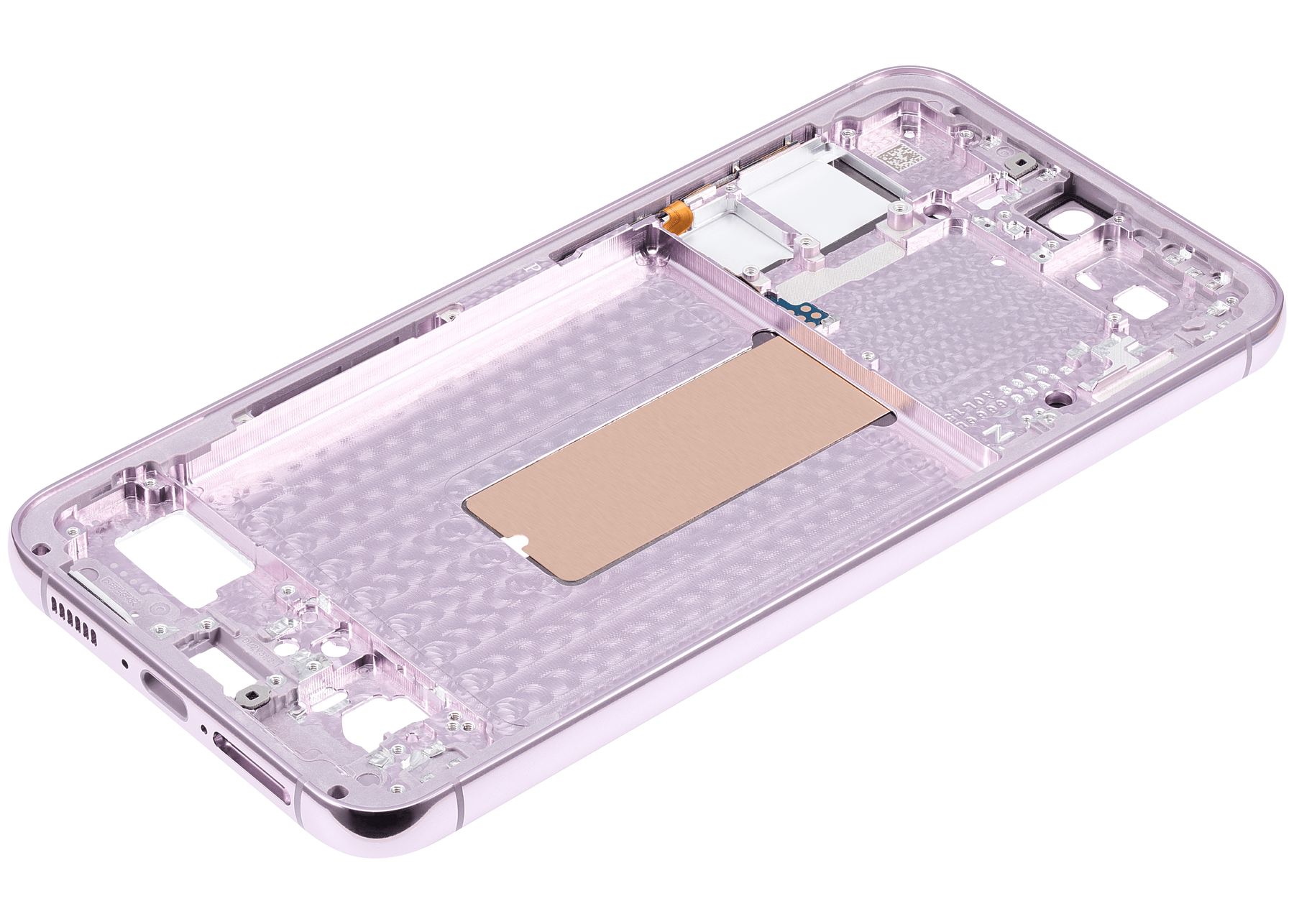 Replacement Mid-Frame Housing Compatible For Samsung Galaxy S23 Plus 5G by MacFactory.Store (US & International Version) (Lavender)