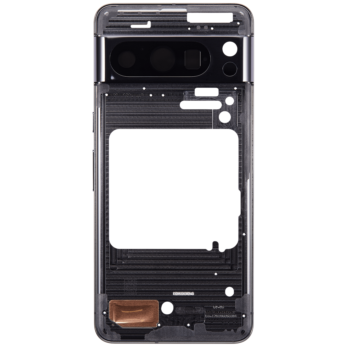 Mid-Frame Housing Compatible For Google Pixel 8 Pro Replacement  (Obsidian)