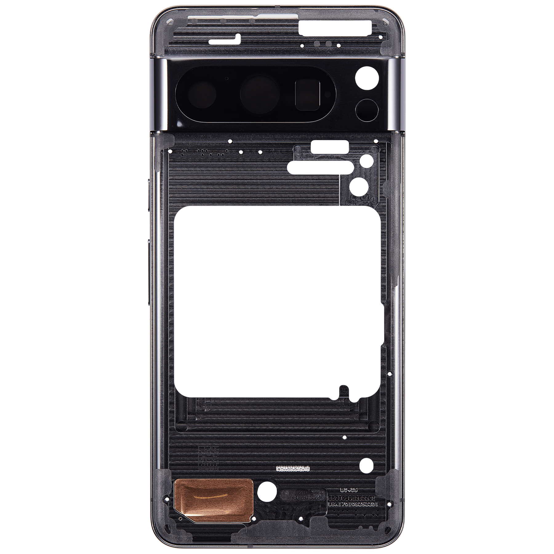 Mid-Frame Housing Compatible For Google Pixel 8 Pro Replacement  (Obsidian)