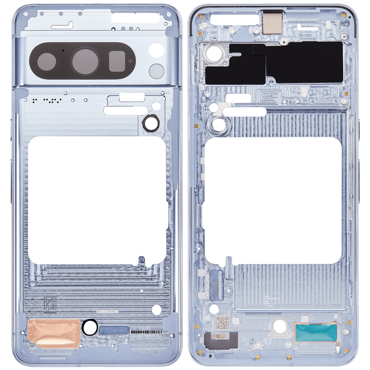 Mid-Frame Housing Compatible For Google Pixel 8 Pro Replacement (Bay)