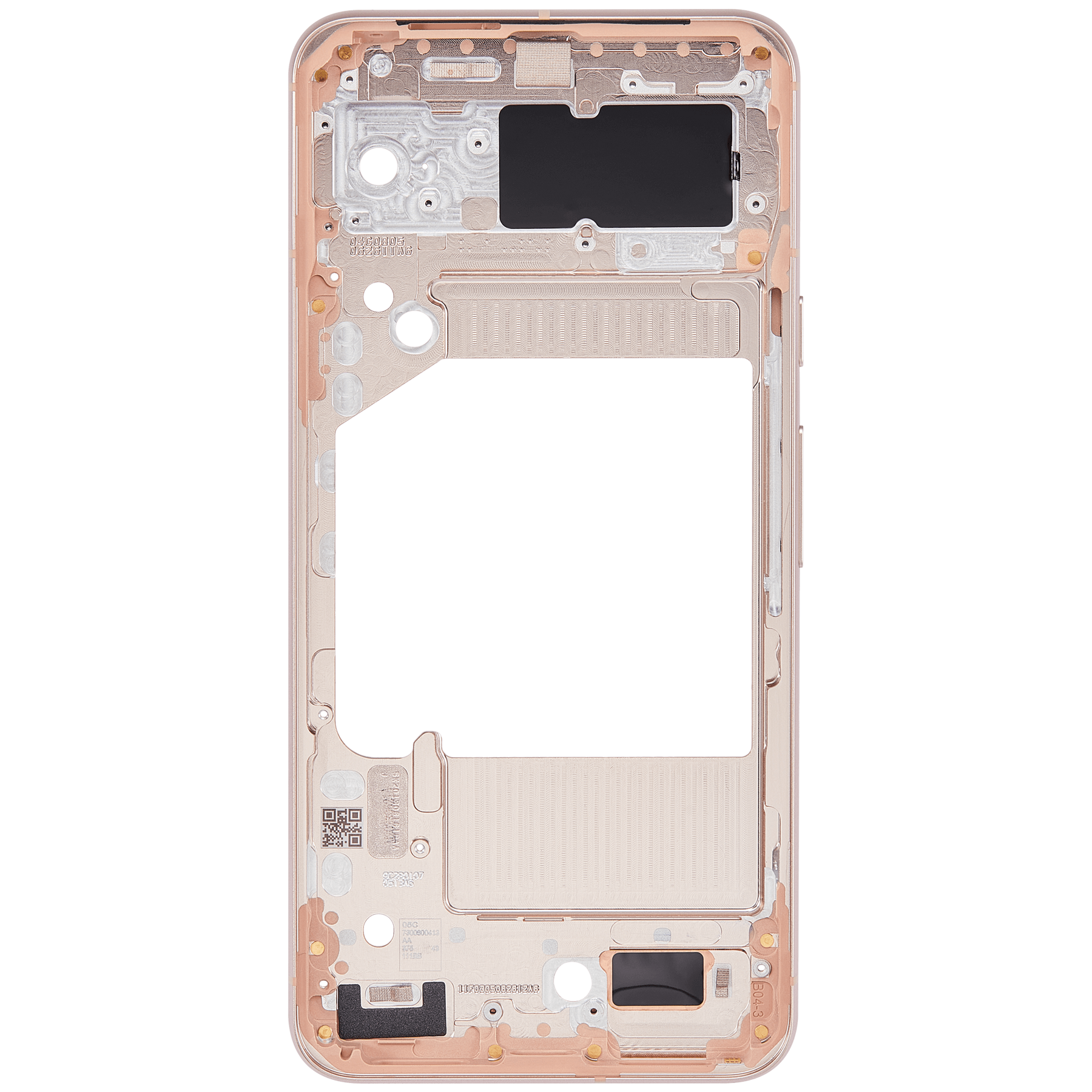 Mid-Frame Housing Compatible For Google Pixel 8 Replacement (Rose)