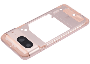 Mid-Frame Housing Compatible For Google Pixel 8 Replacement (Rose)