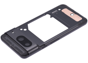 Mid-Frame Housing Compatible For Google Pixel 8 Replacement (Obsidian)