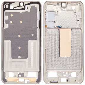 Mid-Frame Housing Compatible For Samsung Galaxy S23 Plus 5G Replacement (International Version) (Cream)