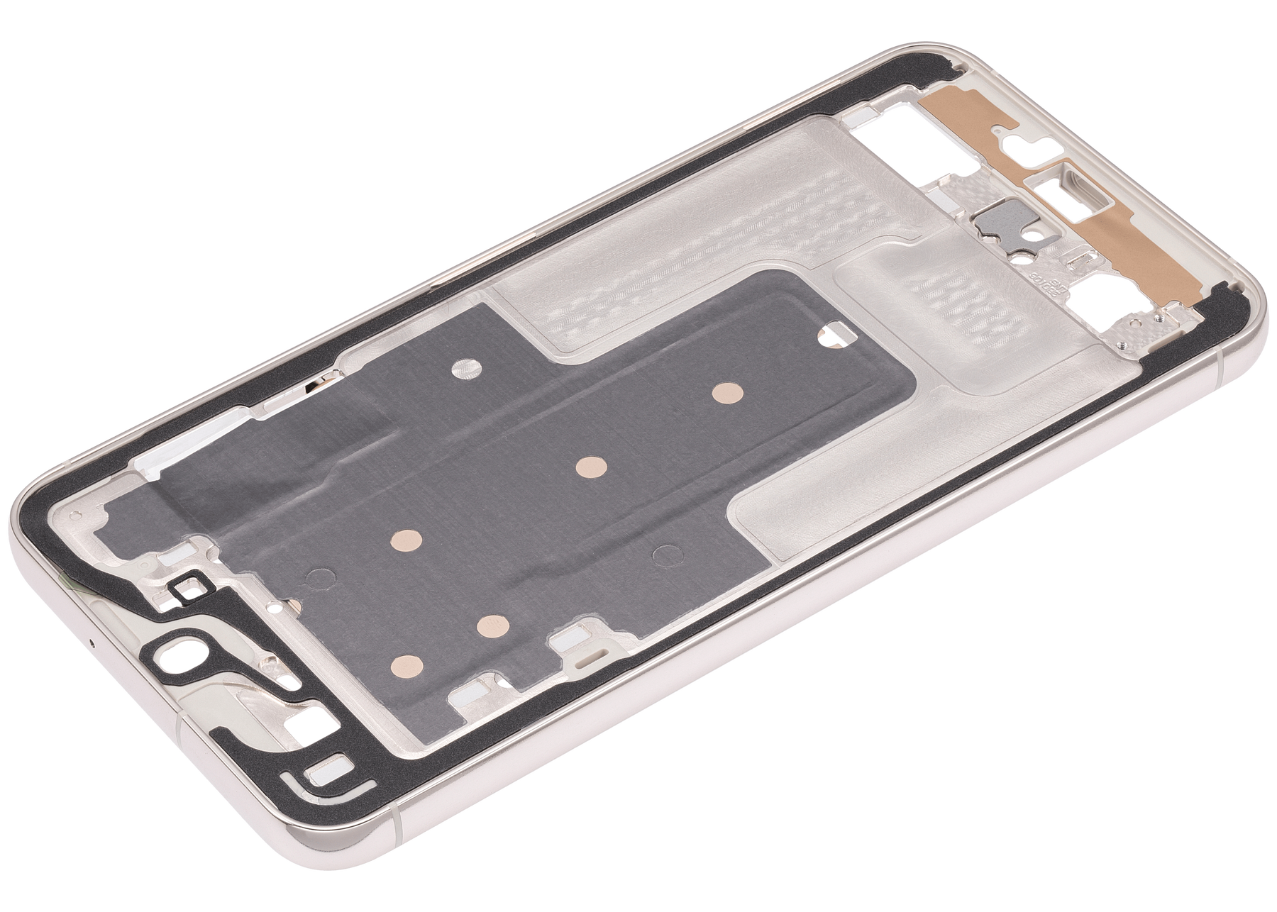 Mid-Frame Housing Compatible For Samsung Galaxy S23 Plus 5G Replacement (International Version) (Cream)