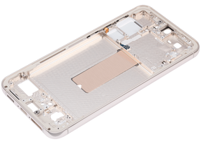 Mid-Frame Housing Compatible For Samsung Galaxy S23 Plus 5G Replacement (International Version) (Cream)