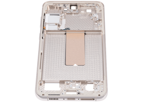 Mid-Frame Housing Compatible For Samsung Galaxy S23 Plus 5G Replacement (International Version) (Cream)