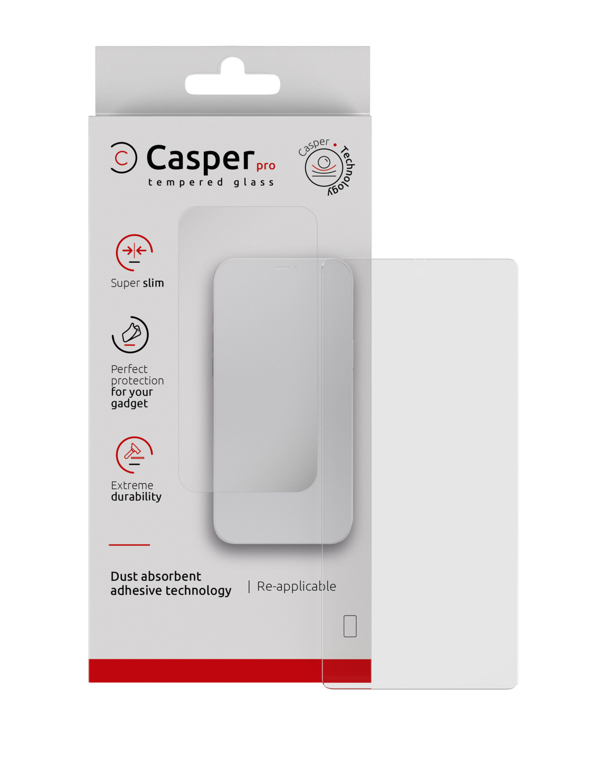 Replacement Casper Pro Tempered Glass Compatible For Samsung Galaxy S24 Ultra 5G (Case Friendly)