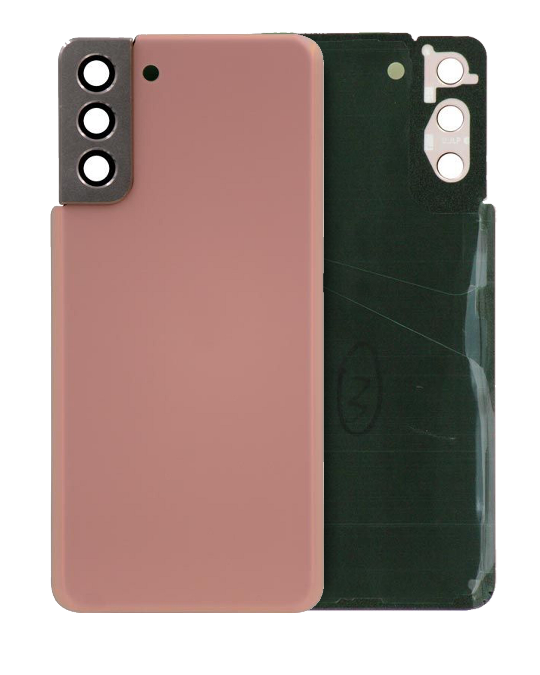 Replacement Back cover Glass With Adhesive Compatible For Samsung Galaxy S21 Plus 5G (Service Pack) (Phantom Pink)