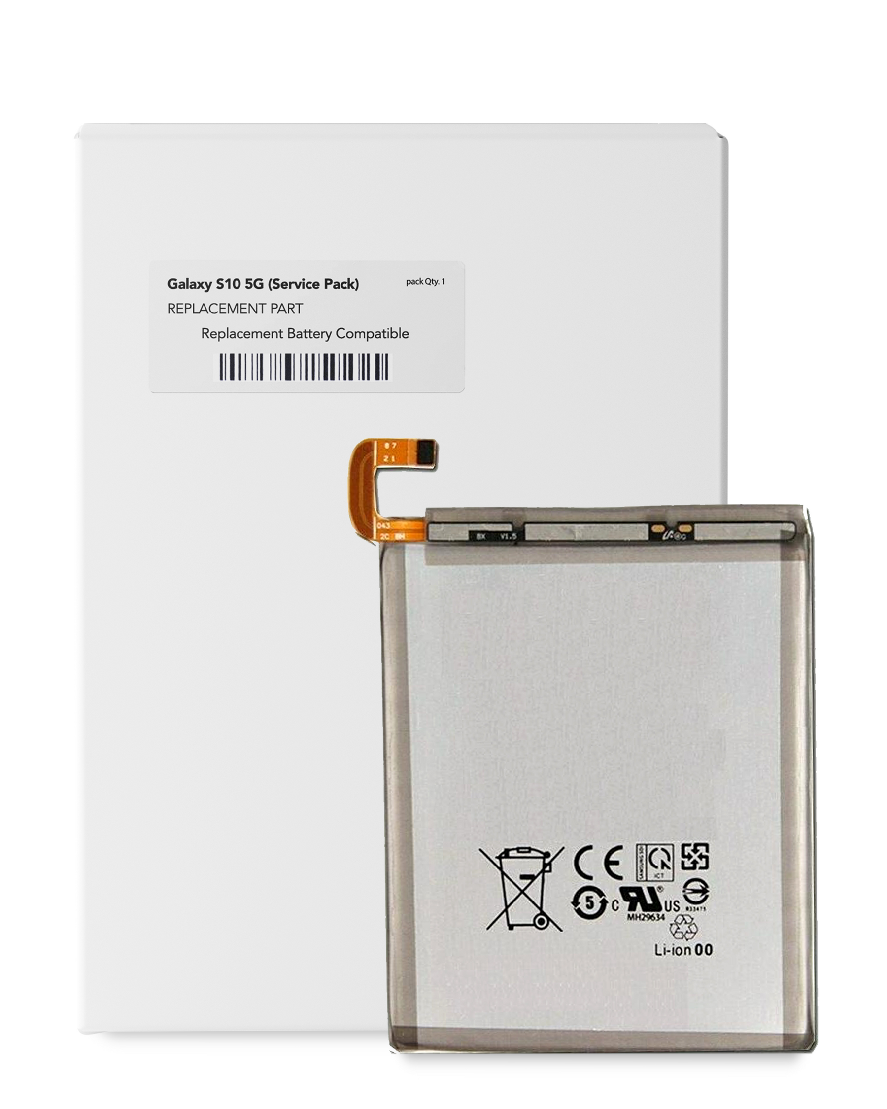 Replacement Battery Compatible For Samsung Galaxy S10 5G (Service Pack)