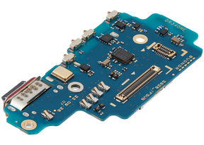 Charging Port Board With Sim Card Reader Compatible For Samsung Galaxy S24 Ultra 5G Replacement  (S928U) (North American Version)