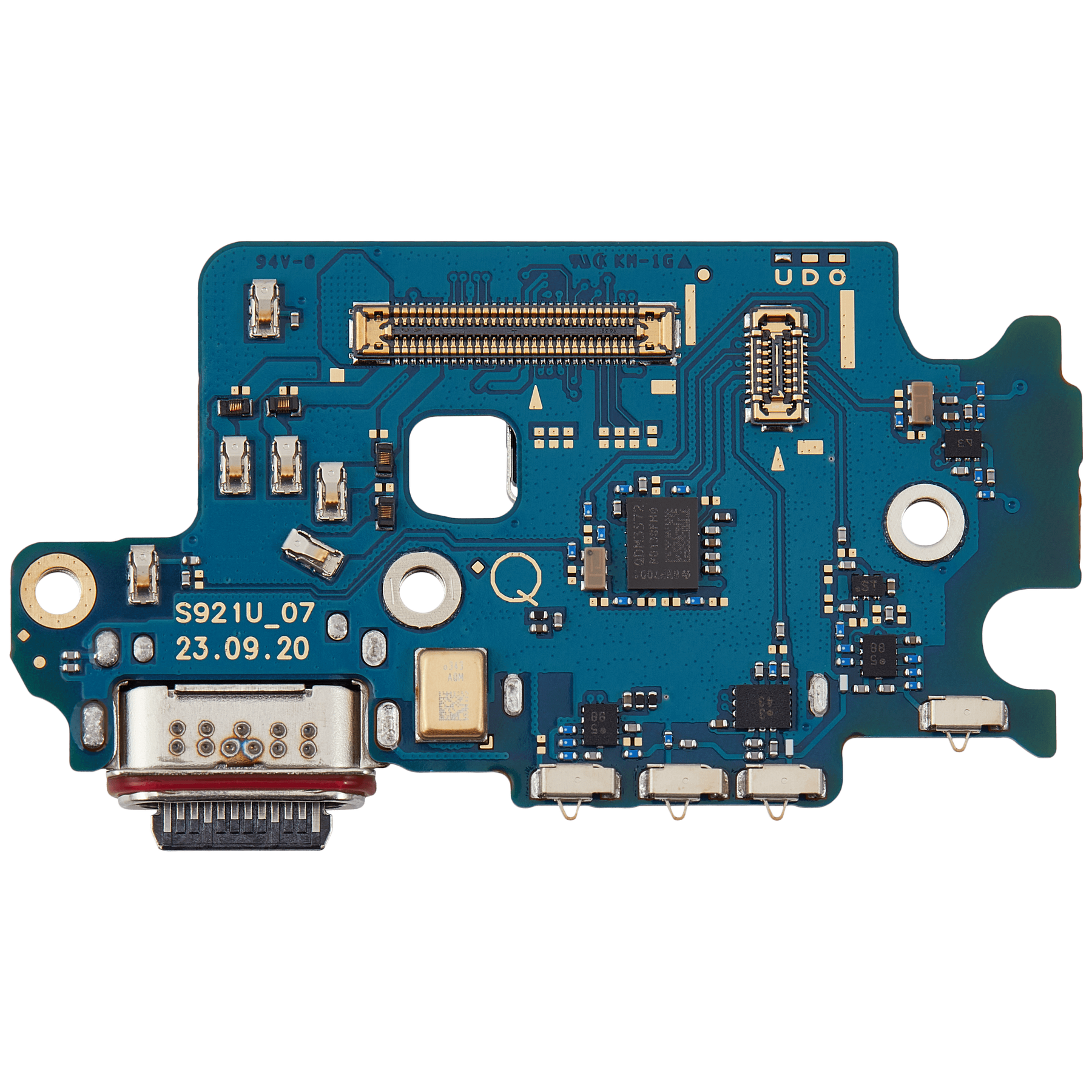 Charging Port Board With Sim Card Reader   Compatible For Samsung Galaxy S24 5G Replacement(S921U) (North American Version)