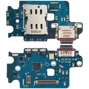 Charging Port Board With Sim Card Reader   Compatible For Samsung Galaxy S24 5G Replacement(S921U) (North American Version)