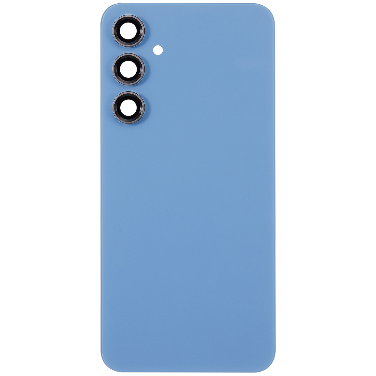 Back cover Glass With Camera Lens Compatible For Samsung Galaxy S23 FE 5G Replacement (Vemake) (Indigo)