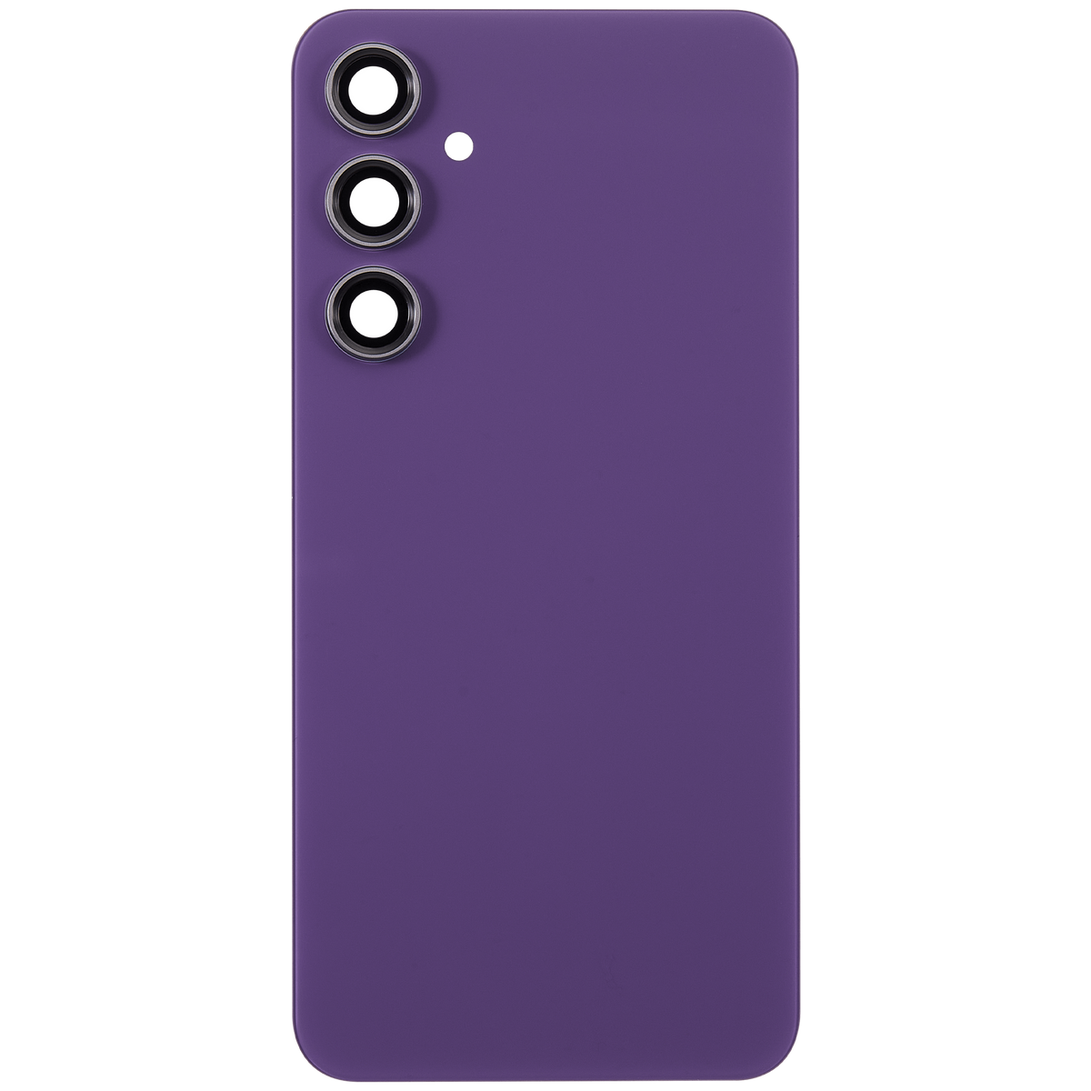 Replacement Back cover Glass With Camera Lens Compatible For Samsung Galaxy S23 FE 5G (Vemake) (Purple)