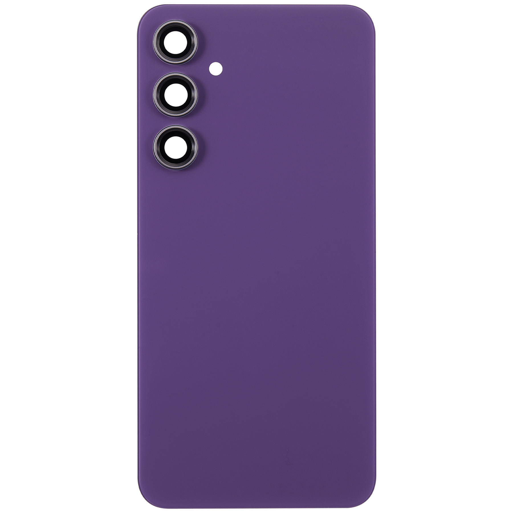 Replacement Back cover Glass With Camera Lens Compatible For Samsung Galaxy S23 FE 5G (Vemake) (Purple)