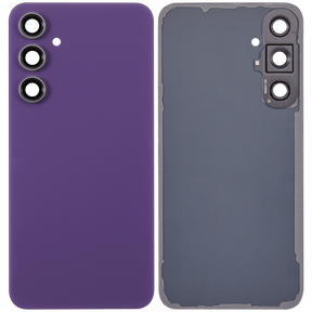 Replacement Back cover Glass With Camera Lens Compatible For Samsung Galaxy S23 FE 5G (Vemake) (Purple)