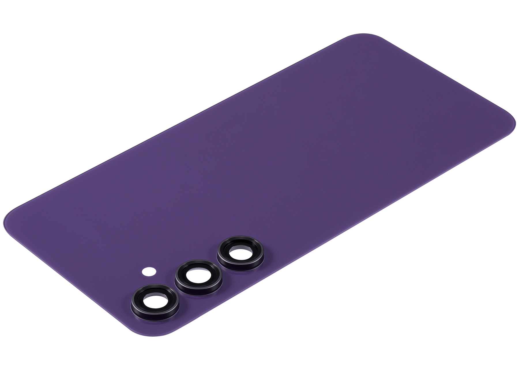 Replacement Back cover Glass With Camera Lens Compatible For Samsung Galaxy S23 FE 5G (Vemake) (Purple)