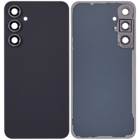 Replacement Back cover Glass With Camera Lens Compatible For Samsung Galaxy S23 FE 5G (Vemake) (Graphite)