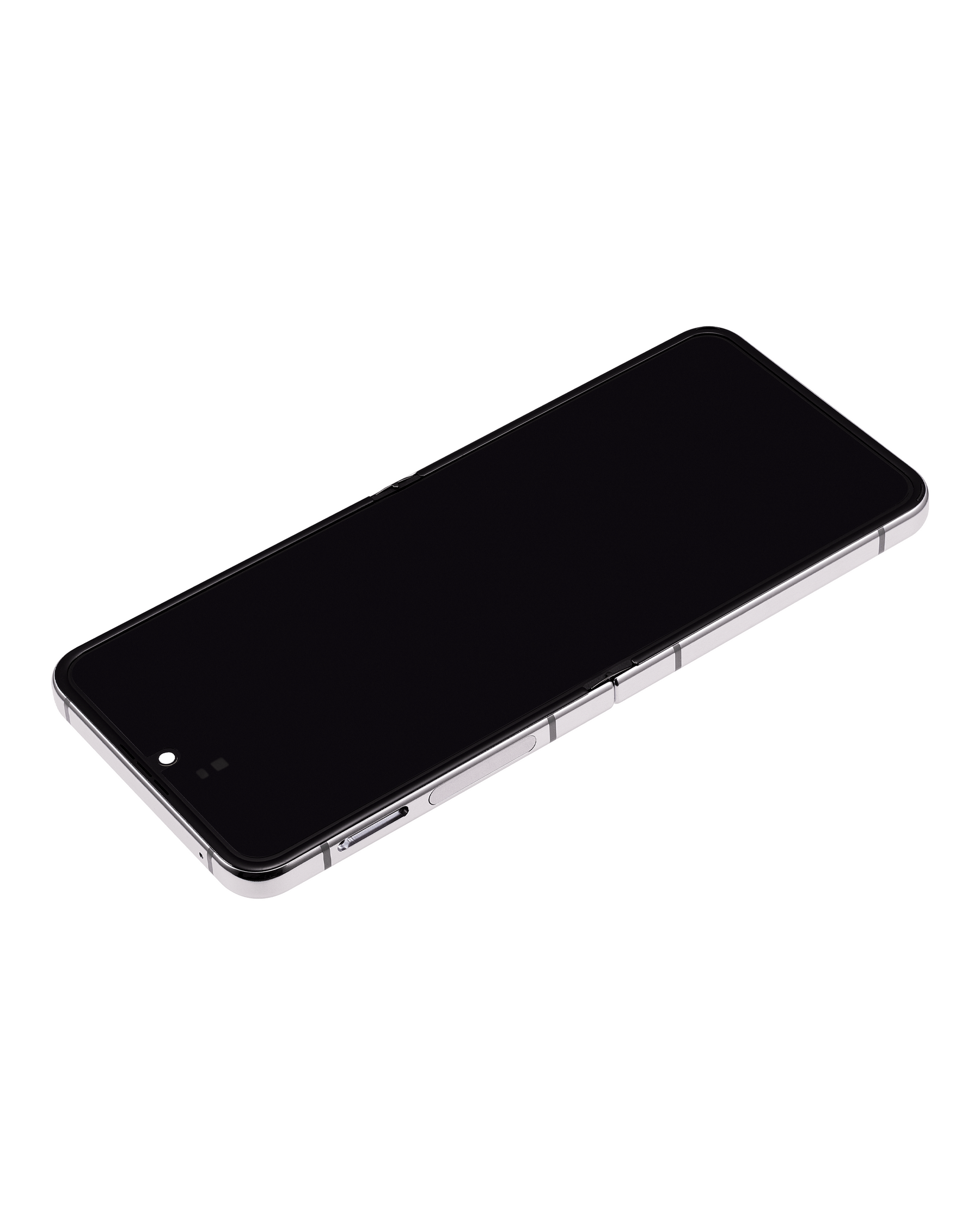 Replacement Inner OLED Assembly With Frame Compatible For Samsung Galaxy Z Flip 5 5G (US & International) (Refurbished) (Cream)