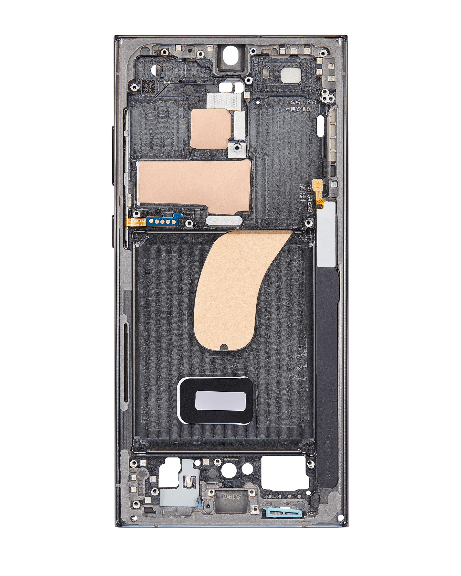 Mid-Frame Housing Compatible For Samsung Galaxy S23 Ultra 5G Replacement (International Version) (Green)