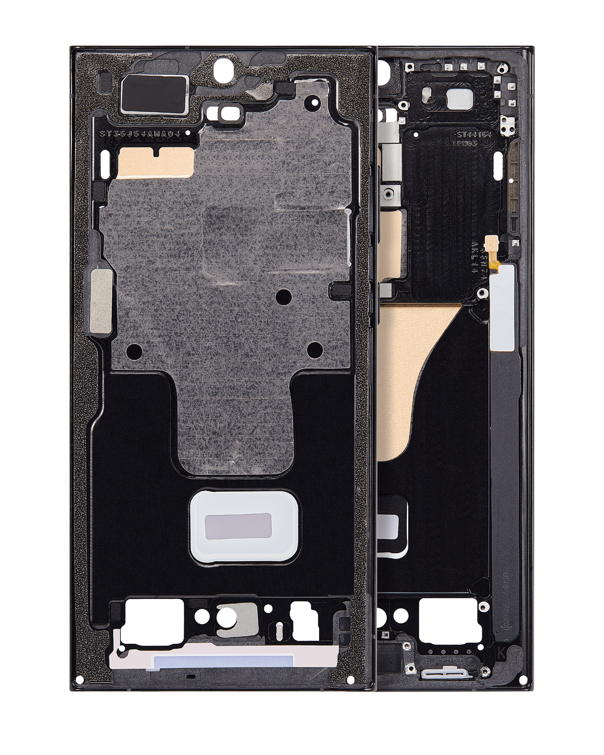 Replacement Mid-Frame Housing Compatible For Samsung Galaxy S23 Ultra 5G (International Version) (Graphite)