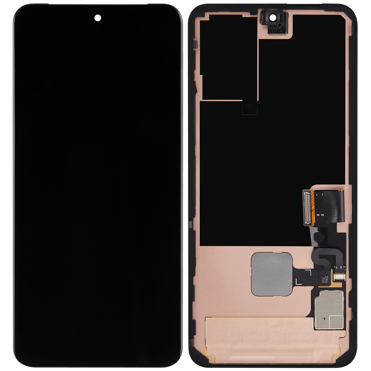 Replacement OLED Assembly With Frame (With Finger Print Sensor) Compatible For Google Pixel 8 (Refurbished) (All Colors)